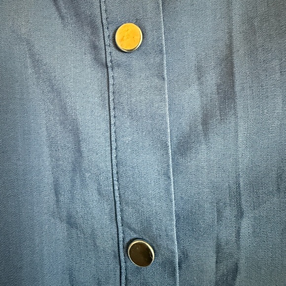 New York & Company 7th Avenue Blue Shirt - Picture 3 of 4